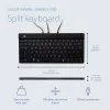 Tastiera ergonomica R-Go Tools R-Go Split Break v2 con software break, tastiera split ergonomica, QWERTZ (DE), filare, nero