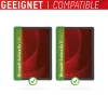 Displex vetro per tablet (9H) per Surface Go/Go2, cornice di montaggio Eco, infrangibile, ultraleggero, invisibile