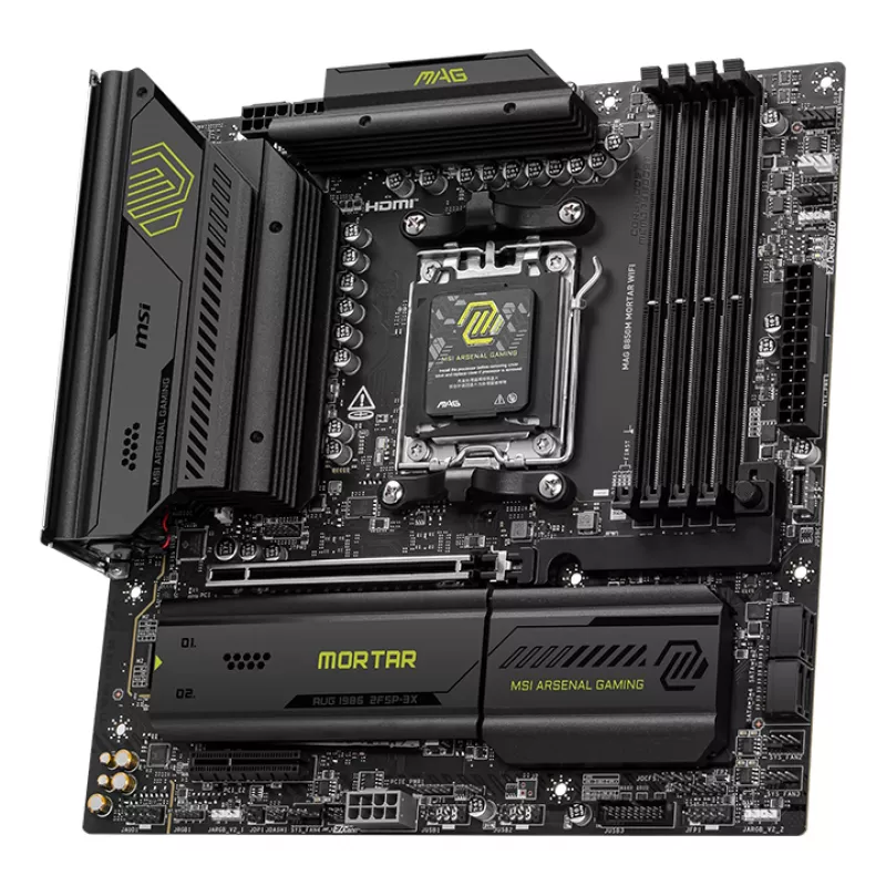 MSI MAG B850M MORTAR WIFI Scheda madre AMD B850 Socket AM5 micro ATX