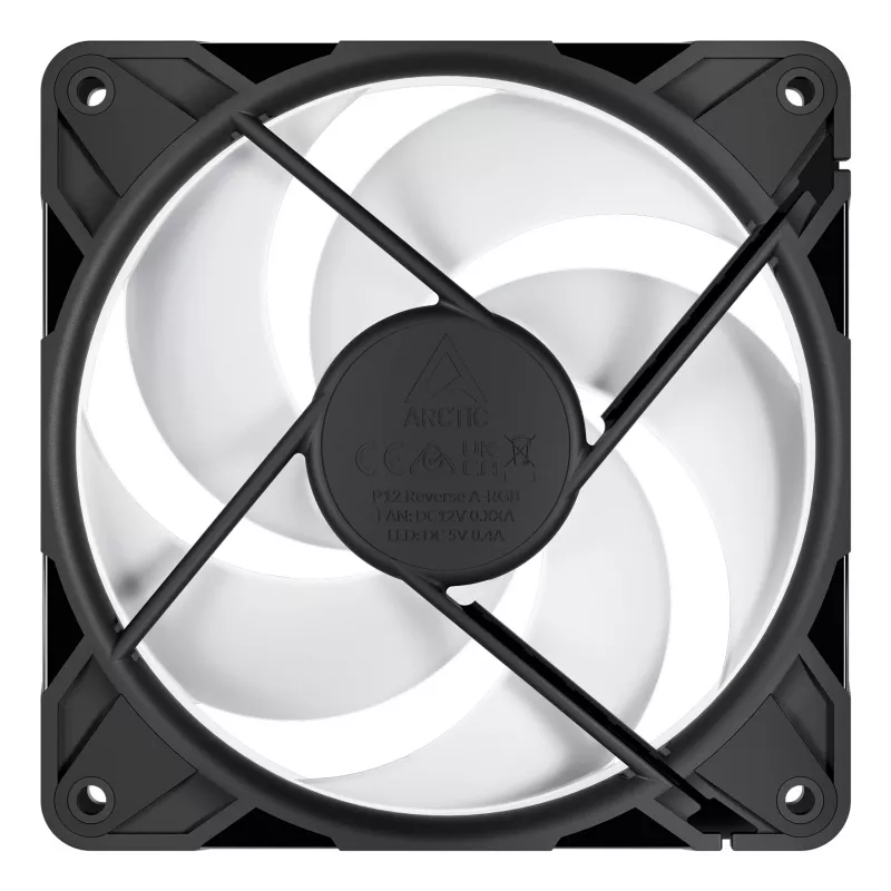 ARCTIC Freezer P12 Pro Reverse A-RGB - confezione da 3 Ventole per case 12 cm nero 3 pezzi