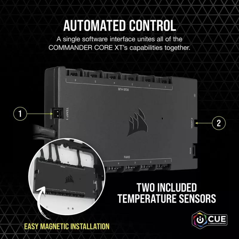 Regolatore di velocità ventole Corsair iCUE Commander Core XT