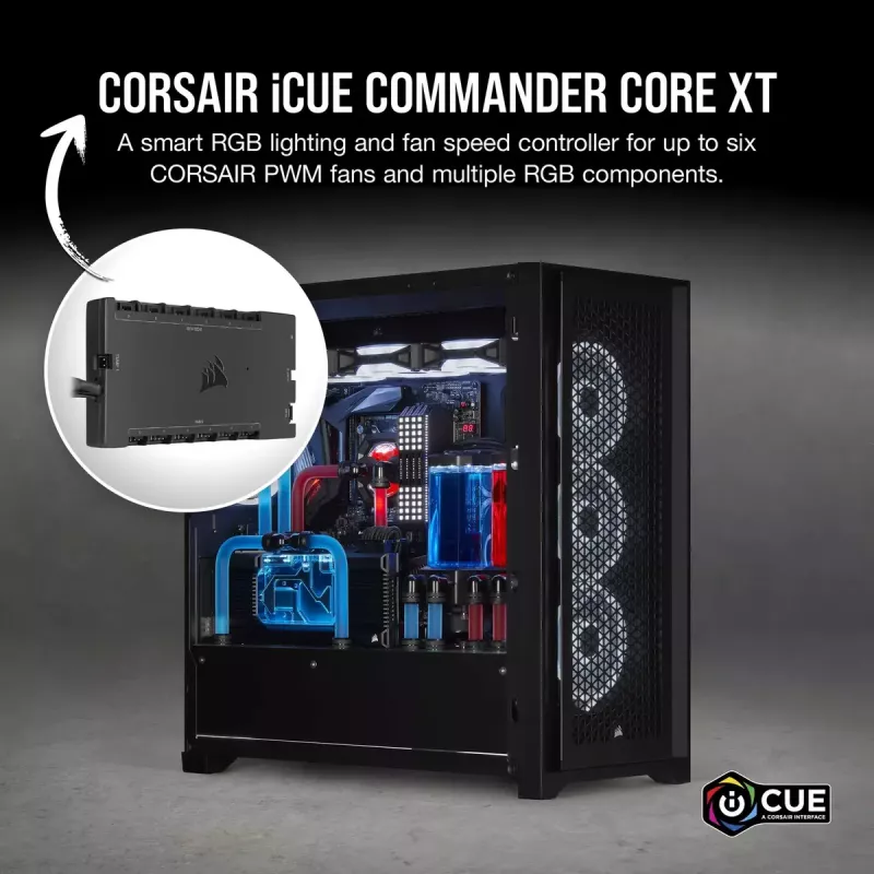 Regolatore di velocità ventole Corsair iCUE Commander Core XT
