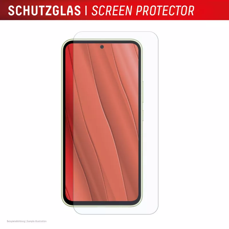 Displex Pellicola protettiva per display + custodia per Samsung Galaxy A56, cornice di montaggio Eco, antigraffio