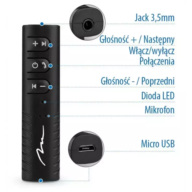 Ricevitore musicale Bluetooth Media-Tech MT3588