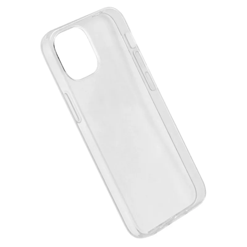 Hama 00196952 Crystal Clear cover per Apple iPhone 13 (6,1"), TPU, trasparente