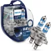 Lampada ad alte prestazioni Philips RacingVision GT200 12342RGTS2, 60 W, 12 V, H4, alogena, 3600 K, 2 pezzi