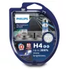 Lampada ad alte prestazioni Philips RacingVision GT200 12342RGTS2, 60 W, 12 V, H4, alogena, 3600 K, 2 pezzi