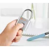 Technaxx TG-131 lucchetto intelligente con impronta digitale, argento