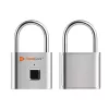 Technaxx TG-131 lucchetto intelligente con impronta digitale, argento