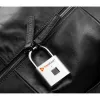Technaxx TG-131 lucchetto intelligente con impronta digitale, argento
