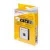 Technaxx TG-131 lucchetto intelligente con impronta digitale, argento