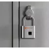 Technaxx TG-131 lucchetto intelligente con impronta digitale, argento