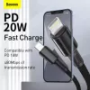 Cavo Lightning Baseus CATLGD-A01 2m nero