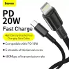 Cavo Lightning Baseus CATLGD-A01 2m nero
