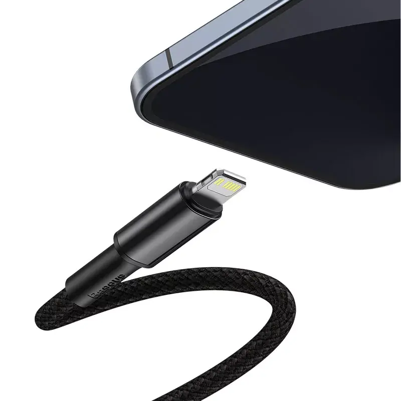 Cavo Lightning Baseus CATLGD-A01 2m nero