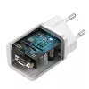 Caricabatterie da interno Baseus Super Si bianco ricarica rapida 12V 1xUSB-C