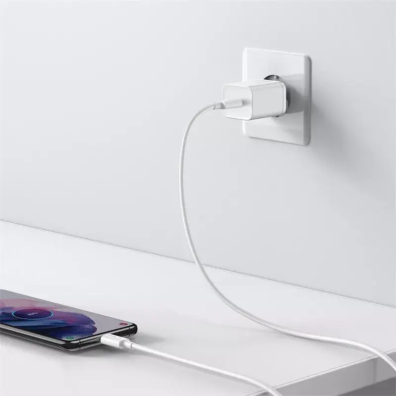 Caricabatterie da interno Baseus Super Si bianco ricarica rapida 12V 1xUSB-C