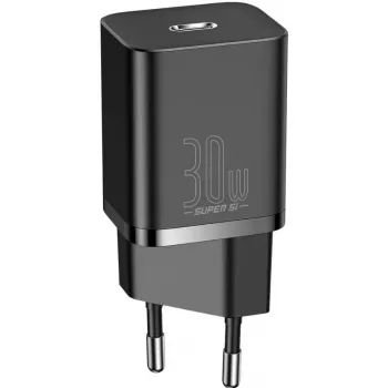 Caricabatterie per dispositivi mobili Baseus CCSUPJ01 universale nero ricarica rapida