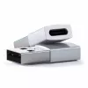 Satechi ST-TAUCS adattatore USB-A USB-C argento