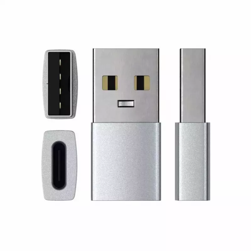 Satechi ST-TAUCS adattatore USB-A USB-C argento