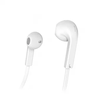 Hama Advance headset con filo in-ear chiamate/musica bianco