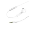 Hama Advance headset con filo in-ear chiamate/musica bianco