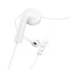Hama Advance headset con filo in-ear chiamate/musica bianco
