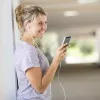 Hama Advance headset con filo in-ear chiamate/musica bianco