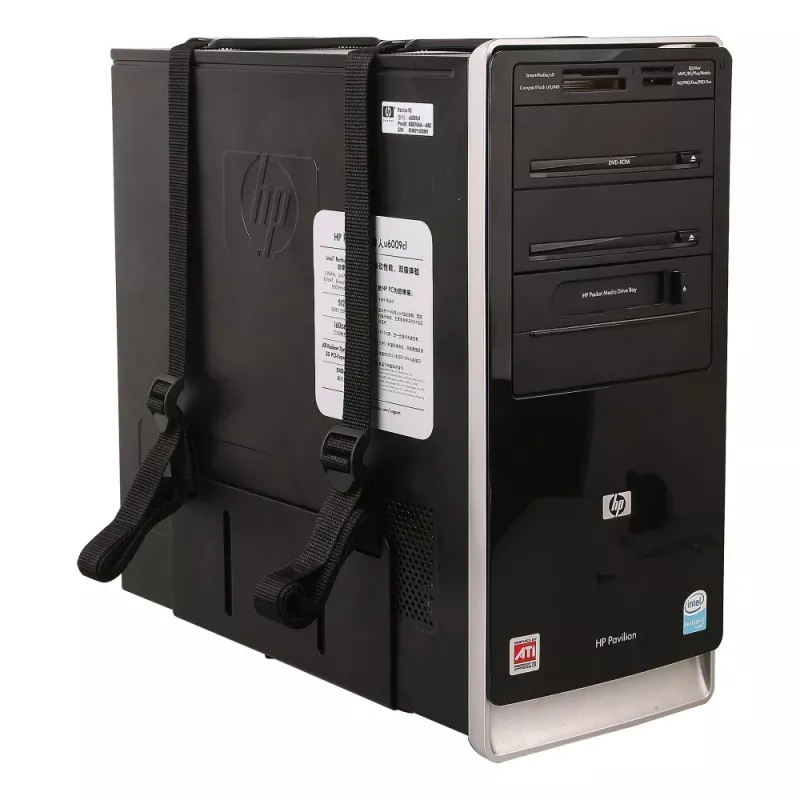 Techly 102239 supporto laterale per case PC, nero