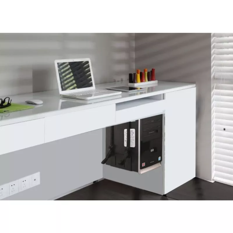 Techly 102239 supporto laterale per case PC, nero