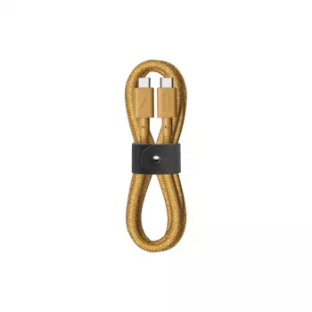 Cavo USB-C a USB-C Native Union Belt cavo 1,2 m giallo