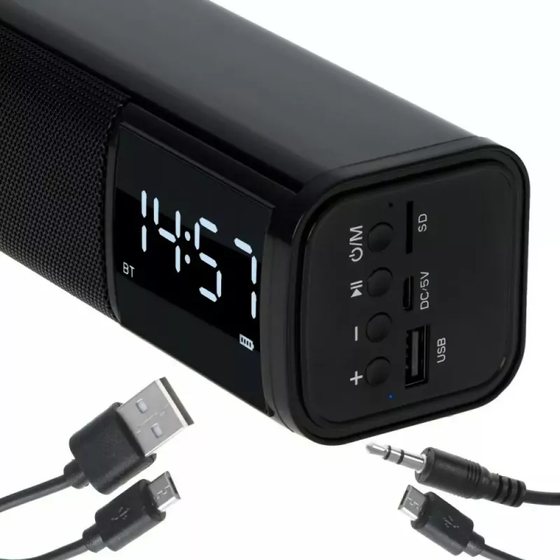 Altoparlante Bluetooth portatile Adler AD 1191 5W, wireless, compatto, nero