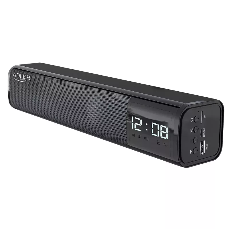 Altoparlante Bluetooth portatile Adler AD 1191 5W, wireless, compatto, nero