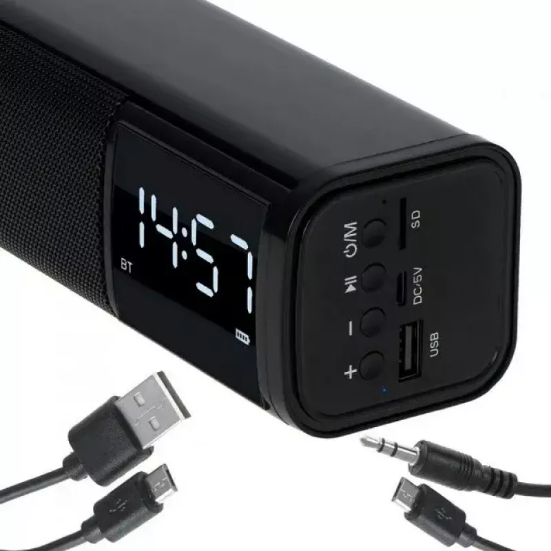 Altoparlante Bluetooth portatile Adler AD 1191 5W, wireless, compatto, nero