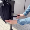Borsa da manubrio Wozinsky WSB1BK — impermeabile 4 L, nero, per bici e monopattini