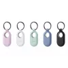 Samsung EF-PT560CBEGWW custodia in silicone per Galaxy SmartTag2 con anello a moschettone, nera