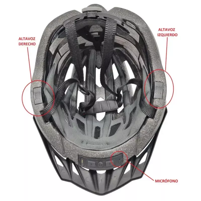 Casco protettivo Livall MT1 Neo — guscio rigido, finitura lucida