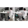 Supporto CPU Techly ICA-CS 66 sottoscrivania nero