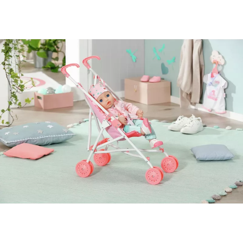 Passeggino per bambole ZAPF Baby Annabell Active Stroller, plastica, multicolore, da 3 anni