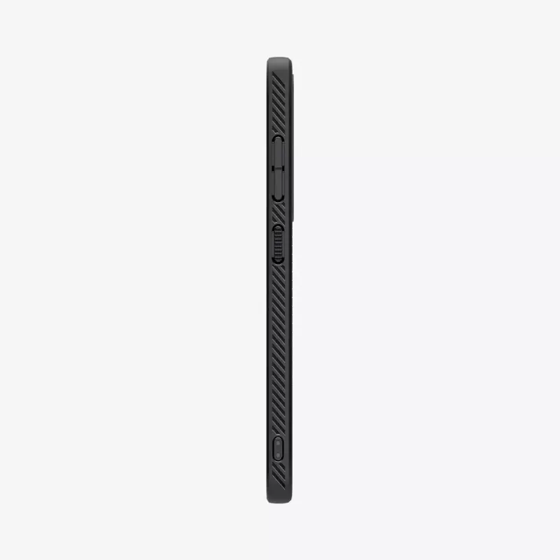 Cover Spigen Galaxy S25 Liquid Air nero opaco monocromatico