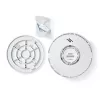 Nedis DTCTCS10WT Rilevatore combinato di fumo e monossido di carbonio, bianco