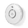 Nedis DTCTCS10WT Rilevatore combinato di fumo e monossido di carbonio, bianco