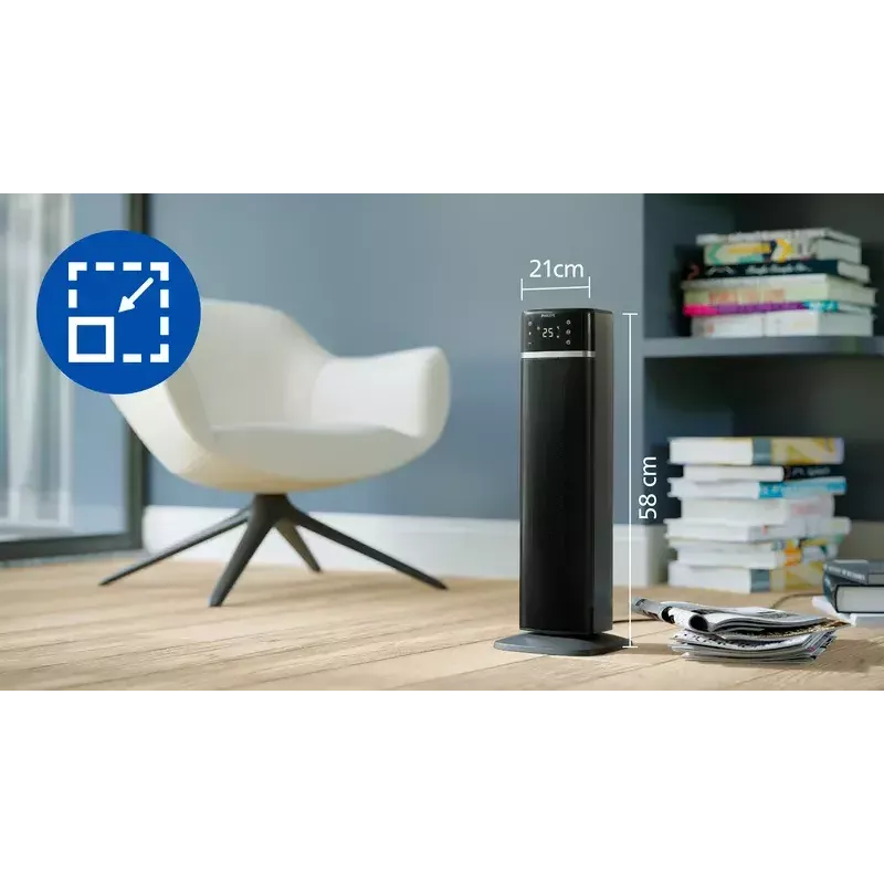 Philips 5000 Series Smart Tower termoventilatore ceramico