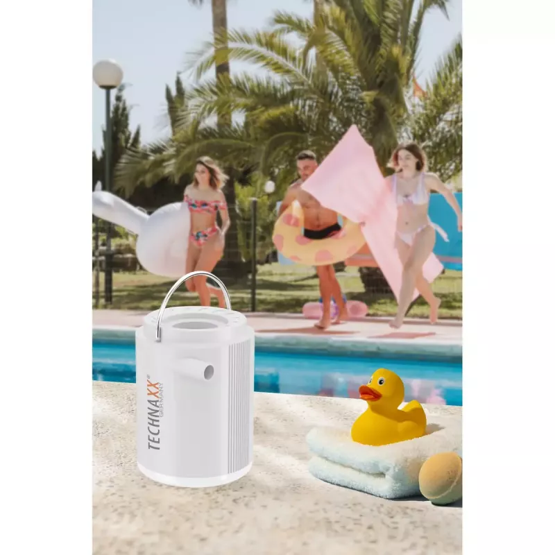 Pompa elettrica Technaxx TX-261 180 l/min batteria 1360 mAh