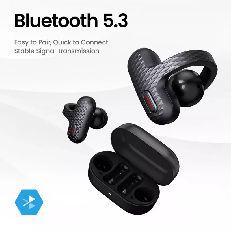 Cuffie Amazfit Up senza fili in-ear chiamate/musica USB Type-C Bluetooth nero