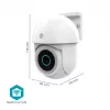 Telecamera di sorveglianza dome IP Nedis WIFICO22CWT 1920 x 1080 pixel