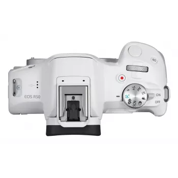 Fotocamera MILC Canon EOS R50 bianca 24,2 MP 4K Ultra HD