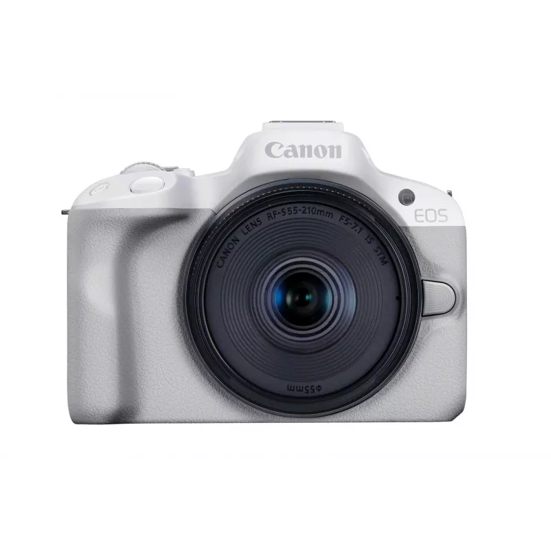 Fotocamera MILC Canon EOS R50 bianca 24,2 MP 4K Ultra HD