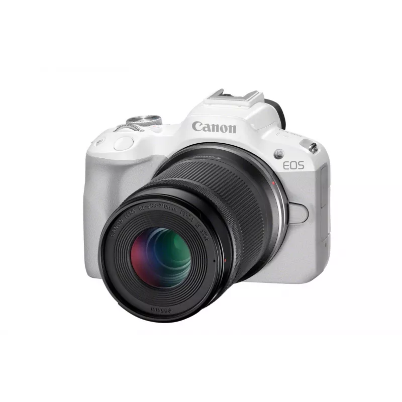 Fotocamera MILC Canon EOS R50 bianca 24,2 MP 4K Ultra HD