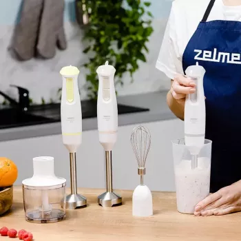 Frullatore a immersione Zelmer ZHB4562L bianco giallo